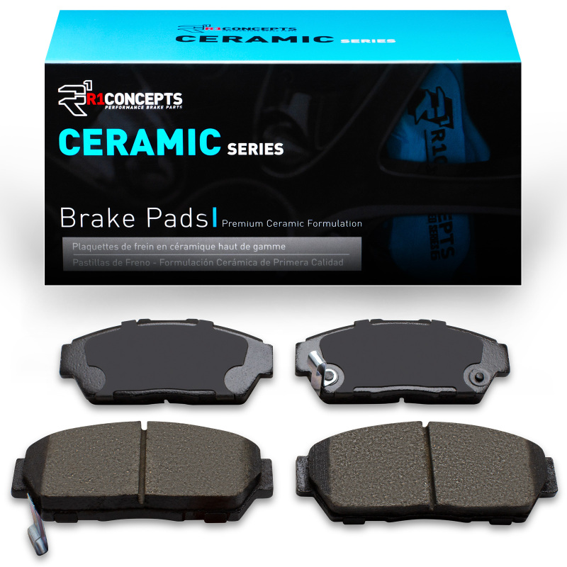 Honda Civic Coupe Brake Pads - Front - R1 Concepts - Ceramic - `93-`01